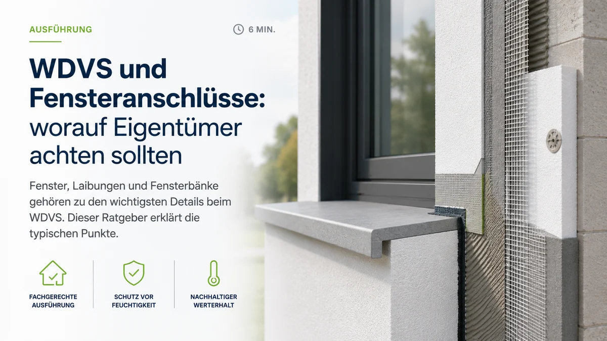 Covergrafik zu WDVS und Fensteranschlüssen