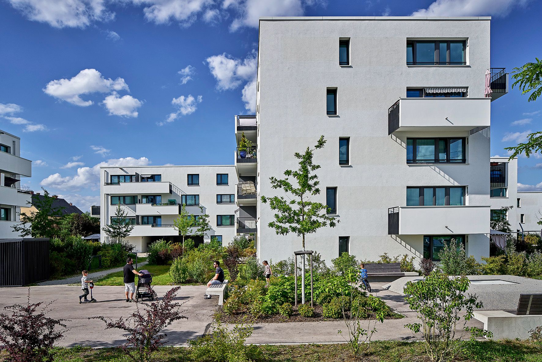Fassadenarbeiten an einem Wohnobjekt in Ingolstadt