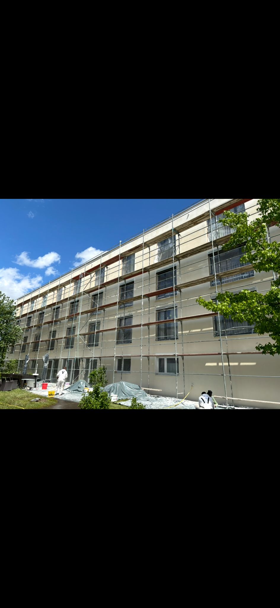 Fassadenarbeiten am AWO Pflegeheim in Neuburg - Bild 2